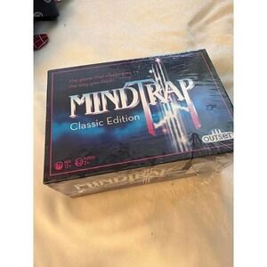 MindTrap Classic Edition Board Game Outset Media Brainteasers Puzzles New Sealed